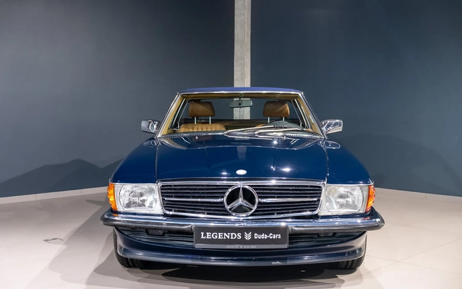 Mercedes-Benz SL cena 159900 przebieg: 201590, rok produkcji 1987 z Brzeszcze małe 742